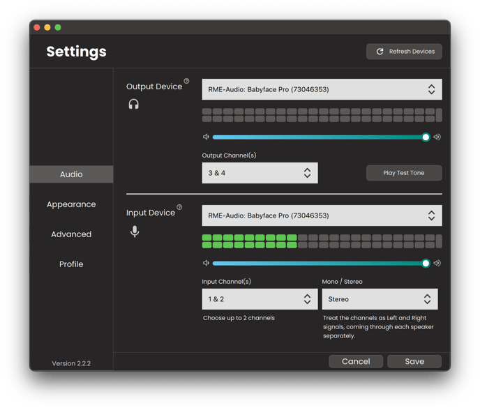 01-Using RME Totalmix with JackTrip 